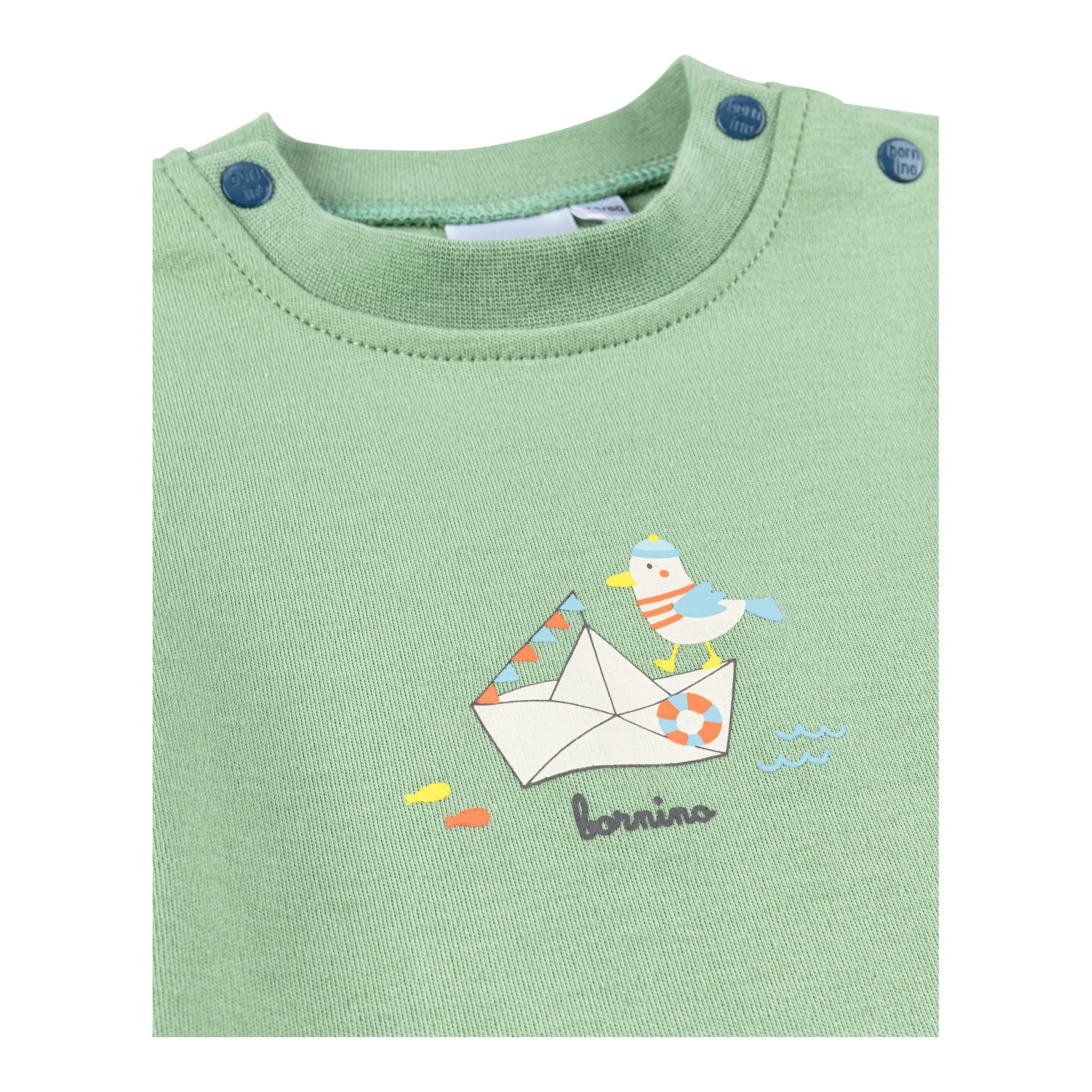 T-Shirt Papierboot Möwe