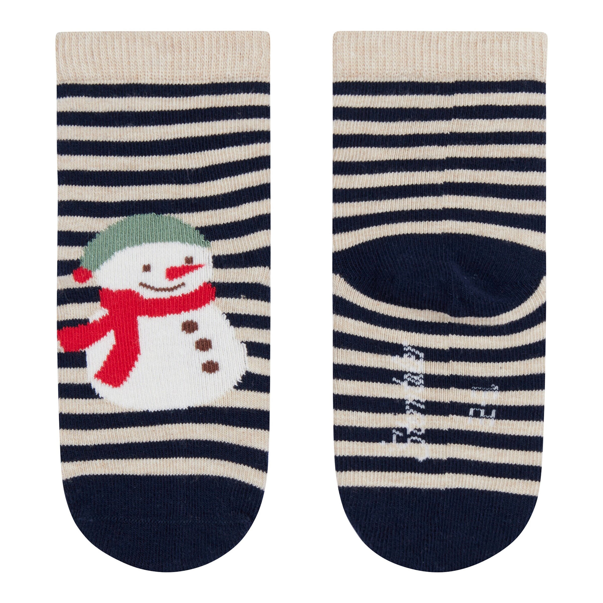 2er-Pack Socken Schneemann Schneeflocke