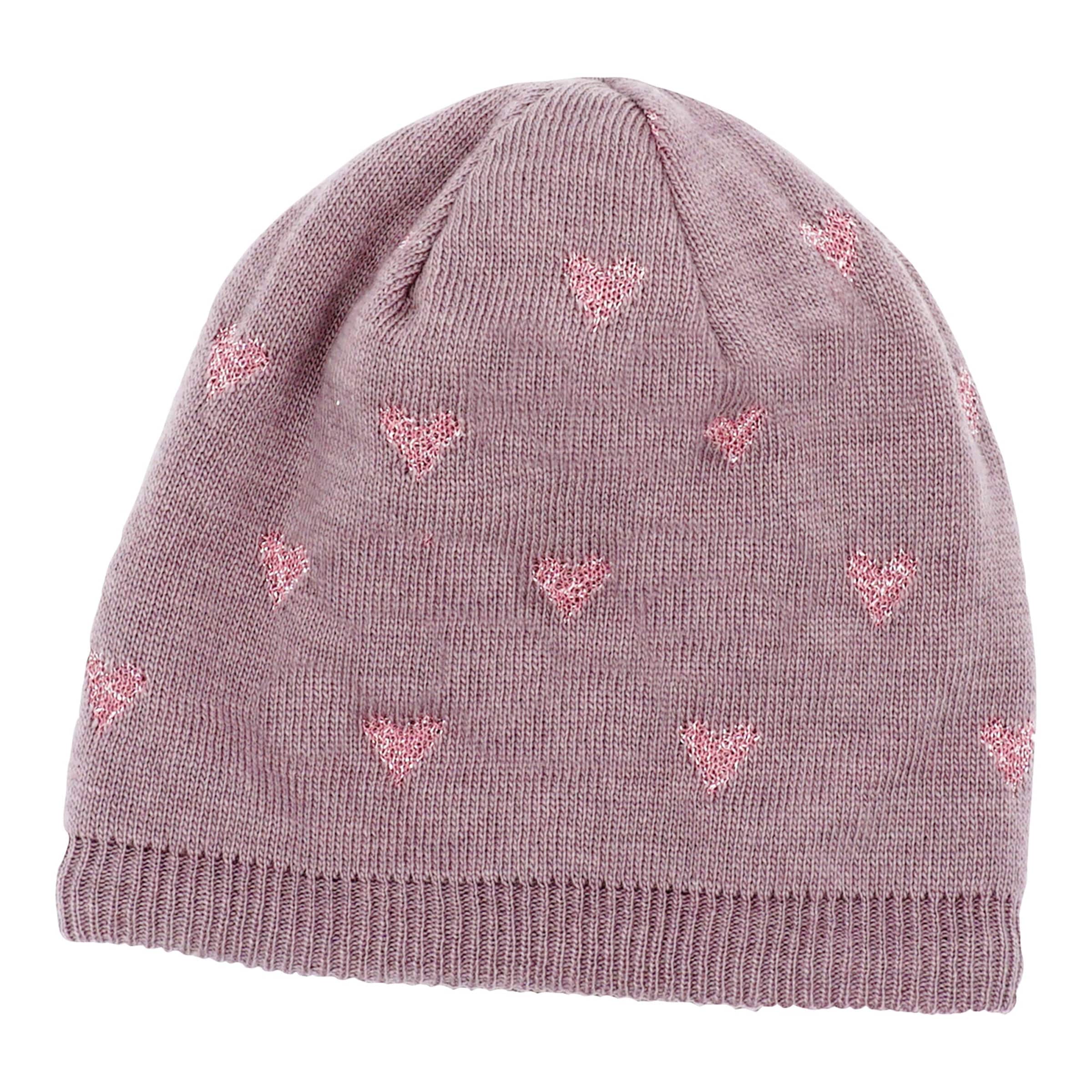 Maximo Winter-Strickmütze Herzen