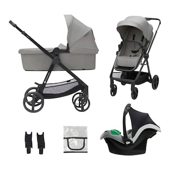 Poussette combinée 3 en 1 NEWLY avec coque-auto MINK PRO