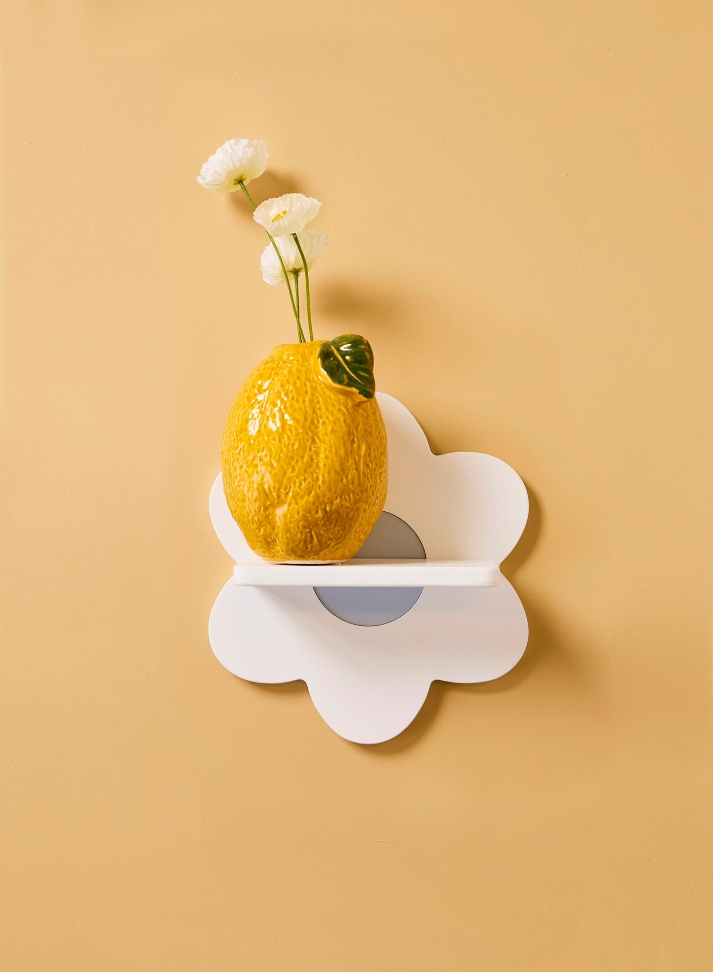 Kids Concept Regalbrett Blume weiss