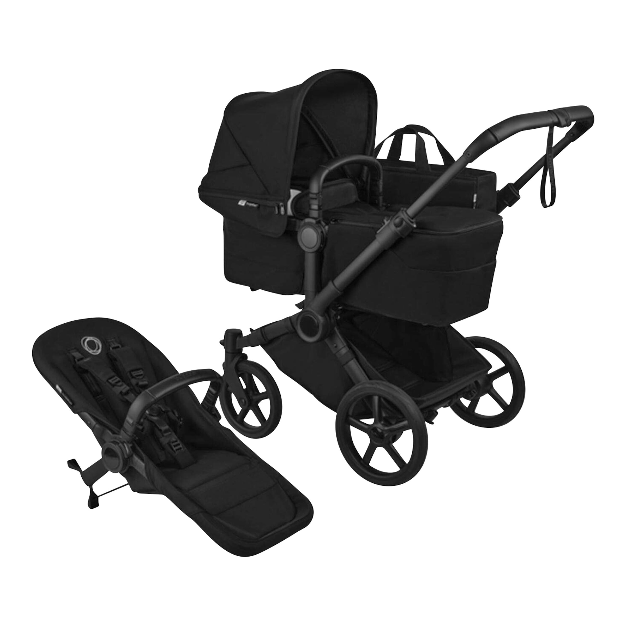 Bugaboo Donkey 6 Kombikinderwagen Single schwarz