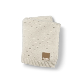 Pointelle Decke - Creamy White