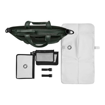 Kombikinderwagen Trio-Set inkl. Fußsack, Wickeltasche und Höhenadapter