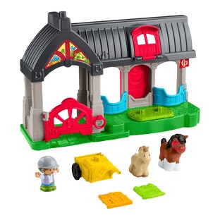 Spielset Niedlicher Pferdestall Little People