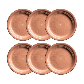 Dessertteller-Set, Steingut LUMACA