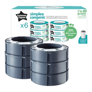 Nachfüllkassetten Simplee Sangenic 6er Pack