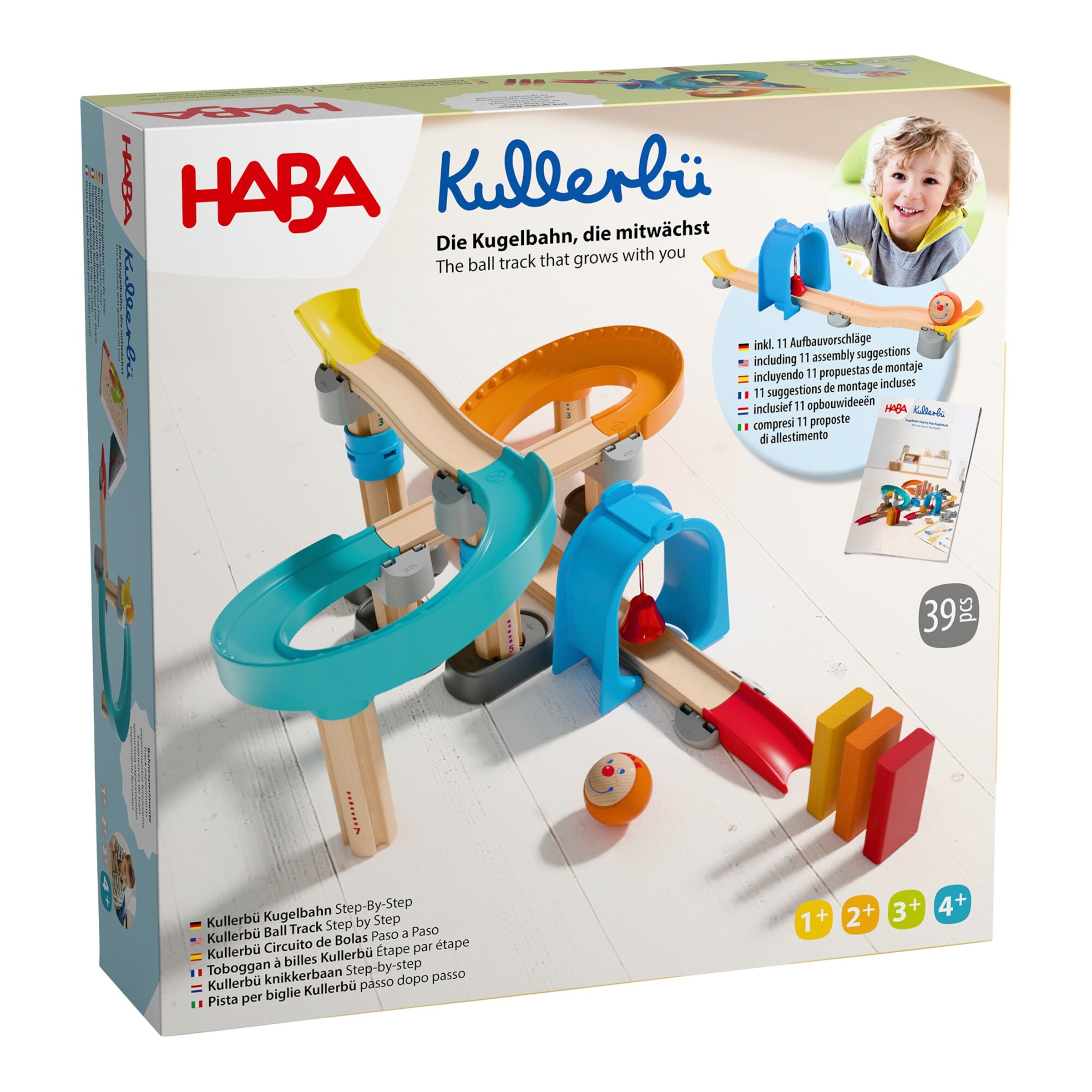 Haba Kugelbahn "Kullerbü - Step-By-Step"