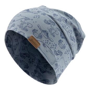 Beanie mit UV-Schutz Ozean