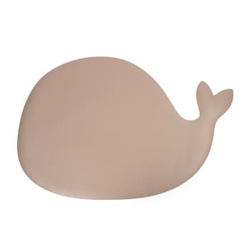 Rutschfeste Bodenmatte - Christian der Wal - Warm Grey