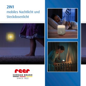 LED-Nachtlicht 2in1 SleepLight