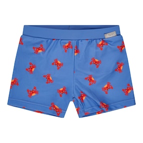 Short de bain avec empiècement couche et protection anti-UV crabes