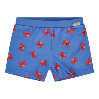 Badeshorts mit Windeleinsatz und UV-Schutz Krabben