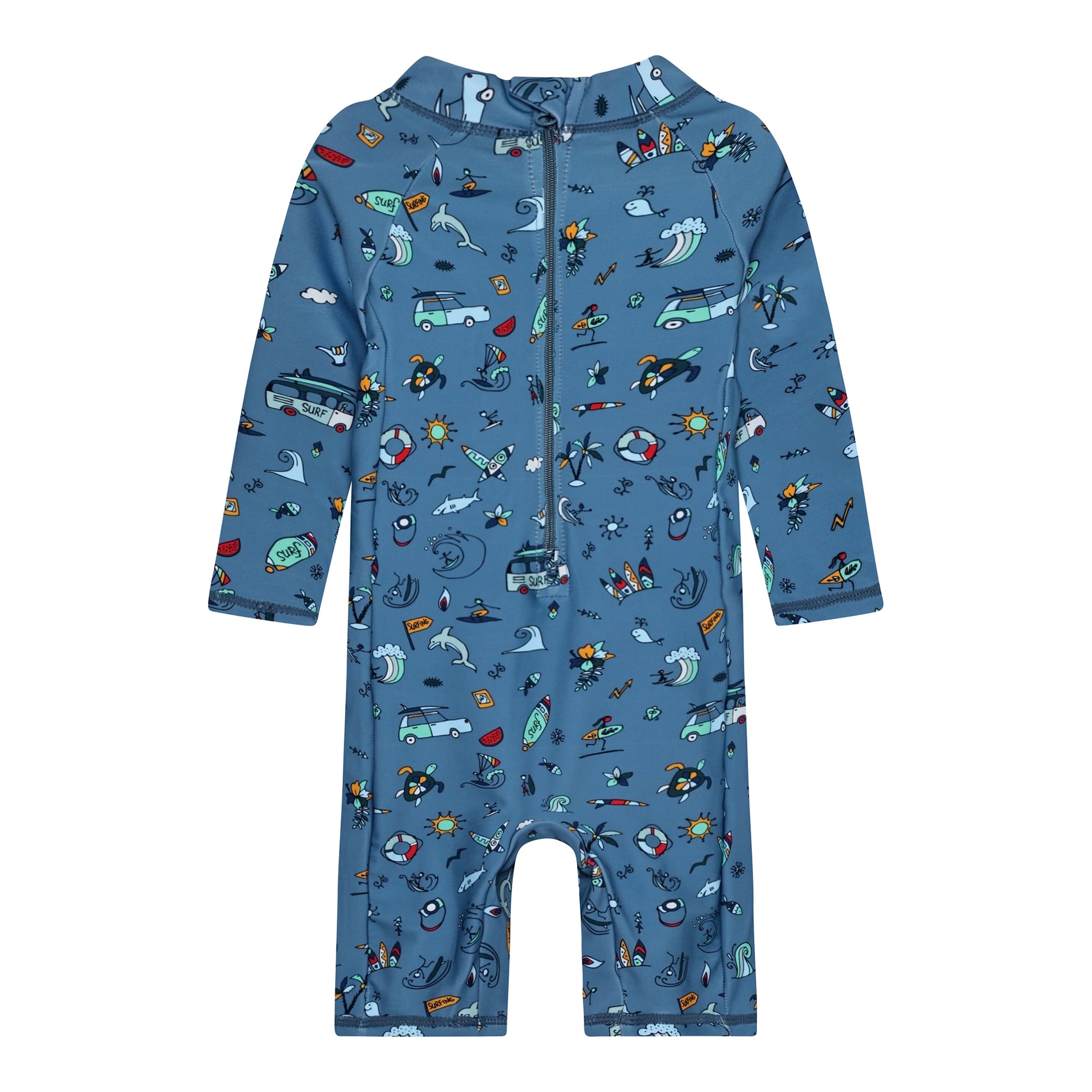 Colorkids Schwimmanzug lang mit UV-Schutz Strand