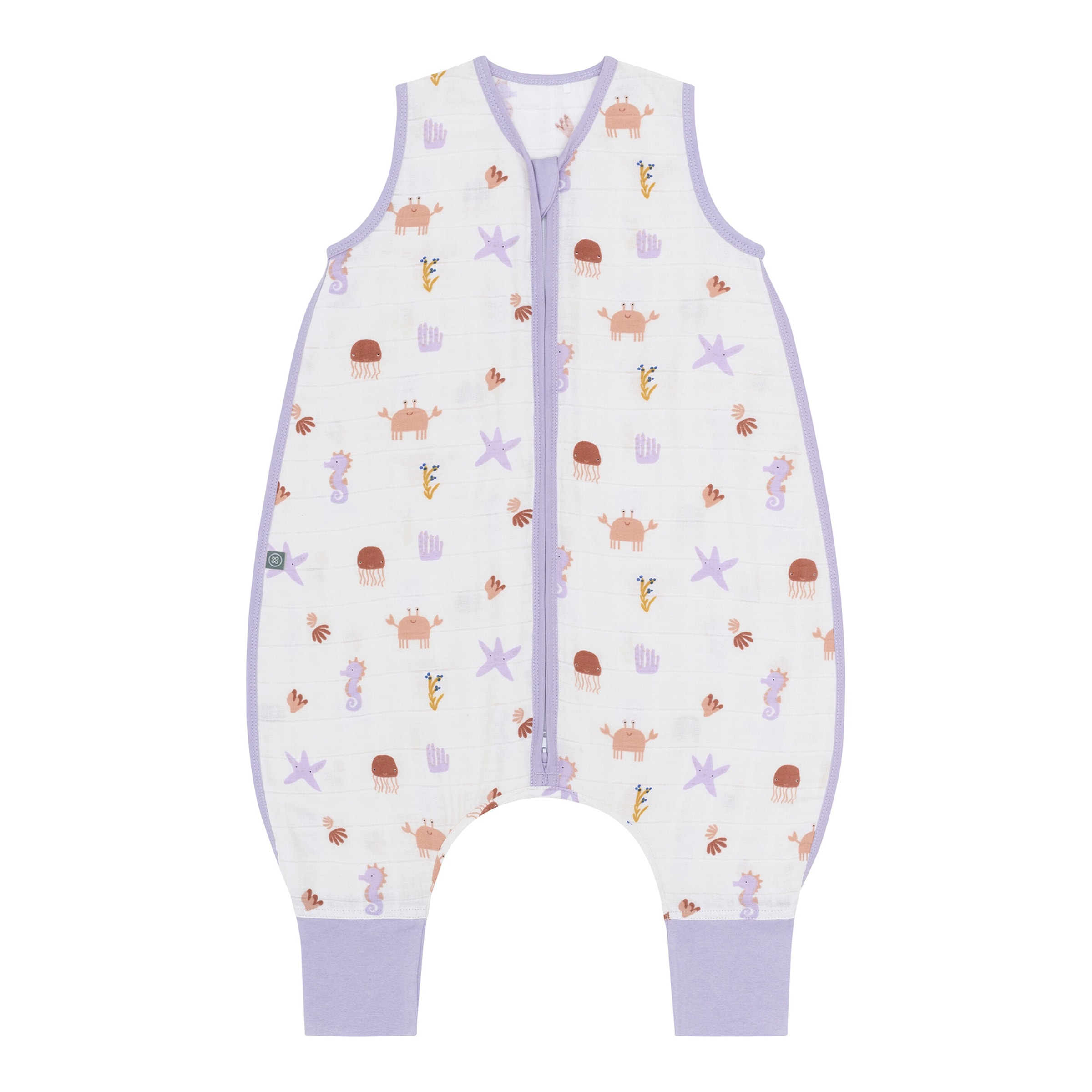 Emma & Noah Sommer-Sleepoverall Musselin 0.5 TOG
