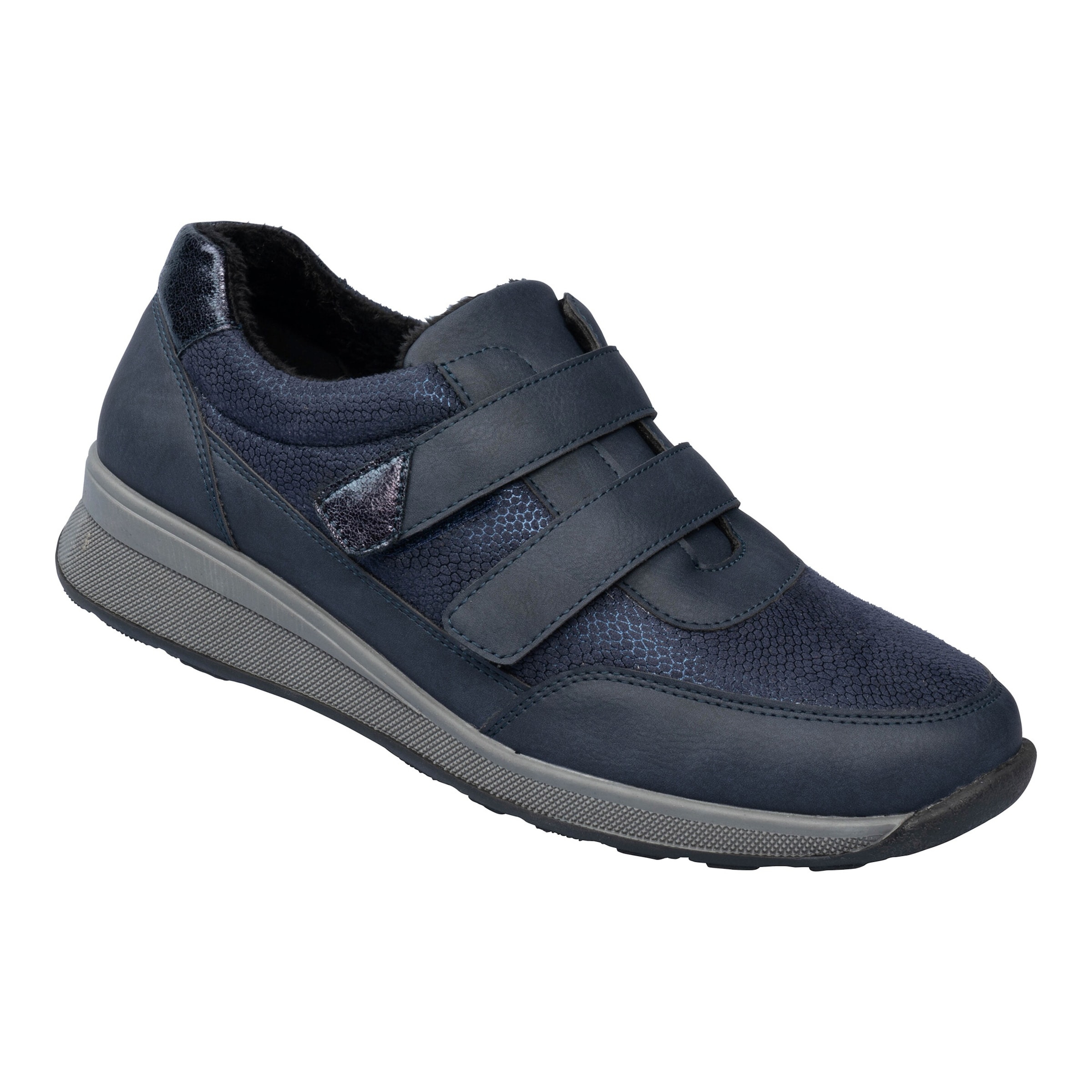 wonderwalk Wärme-Klettsneaker „Kerstin“, Größe: 42, blau
