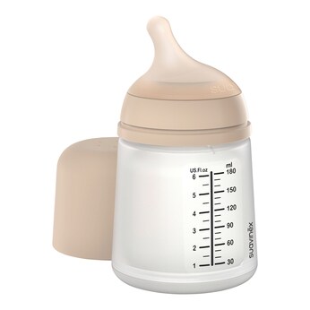 Babyflasche Zero.Zero, Anti-Kolik, 180 ml, ab 0M