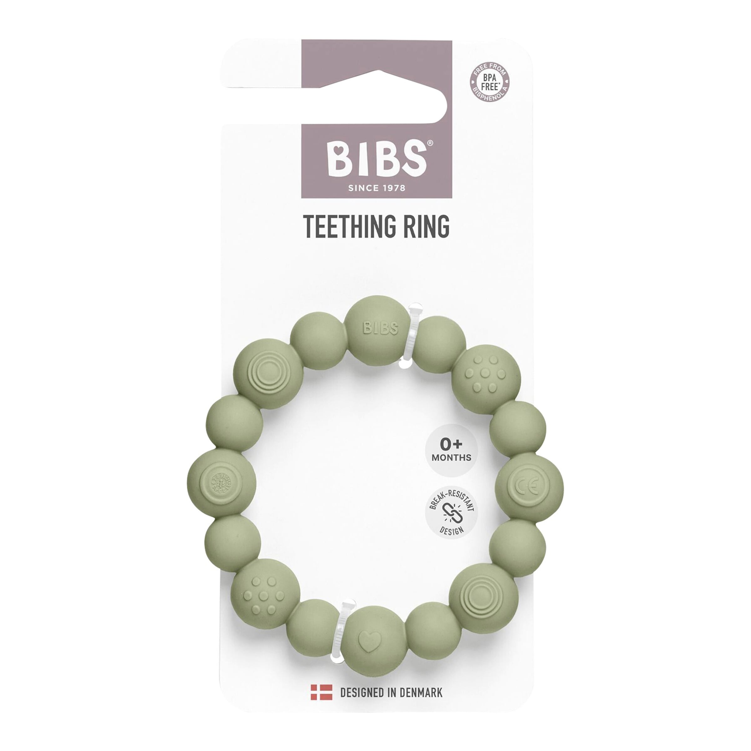 Bibs Beißring Silikon
