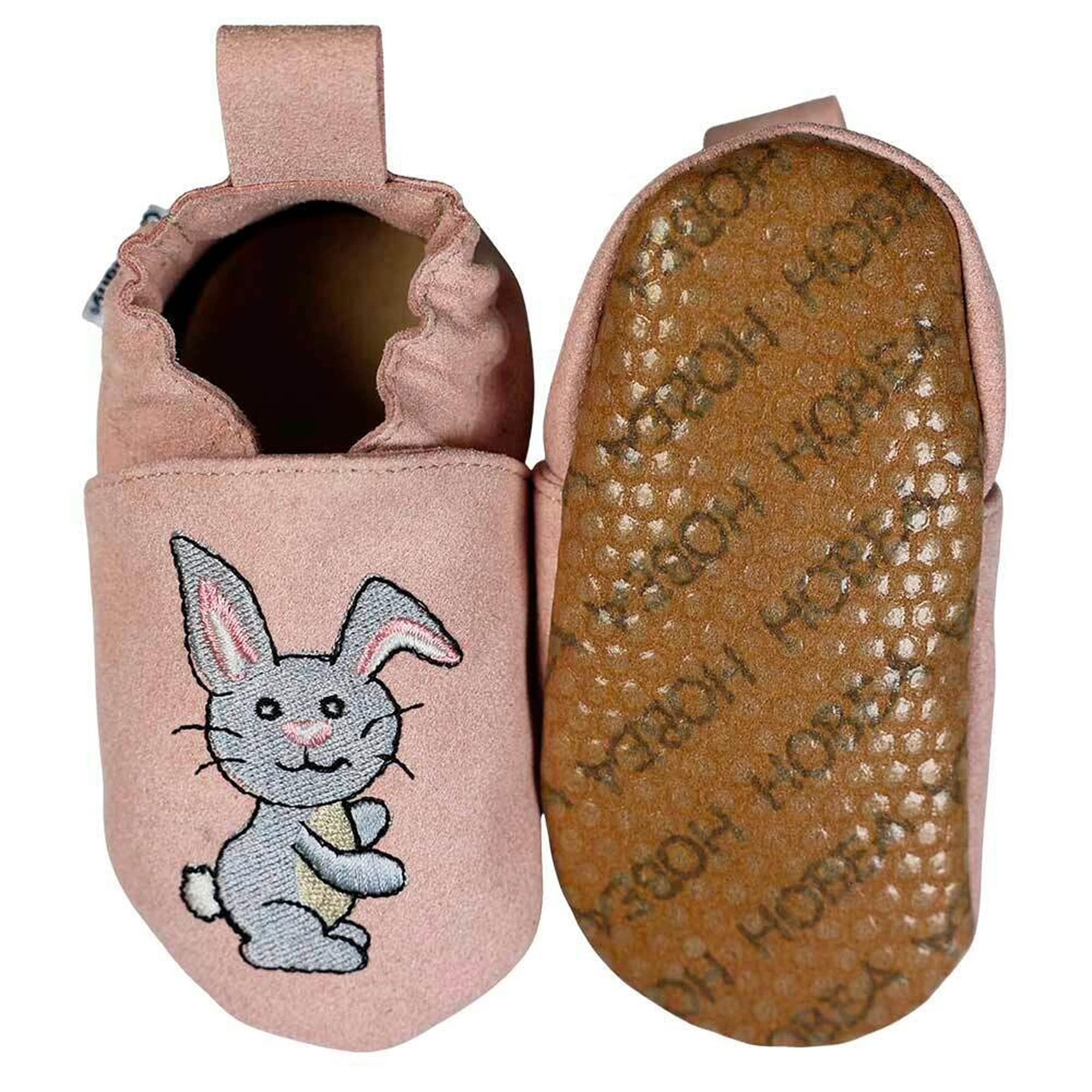Hobea-Germany Kinderschuhe RecyStep Hase altrosa