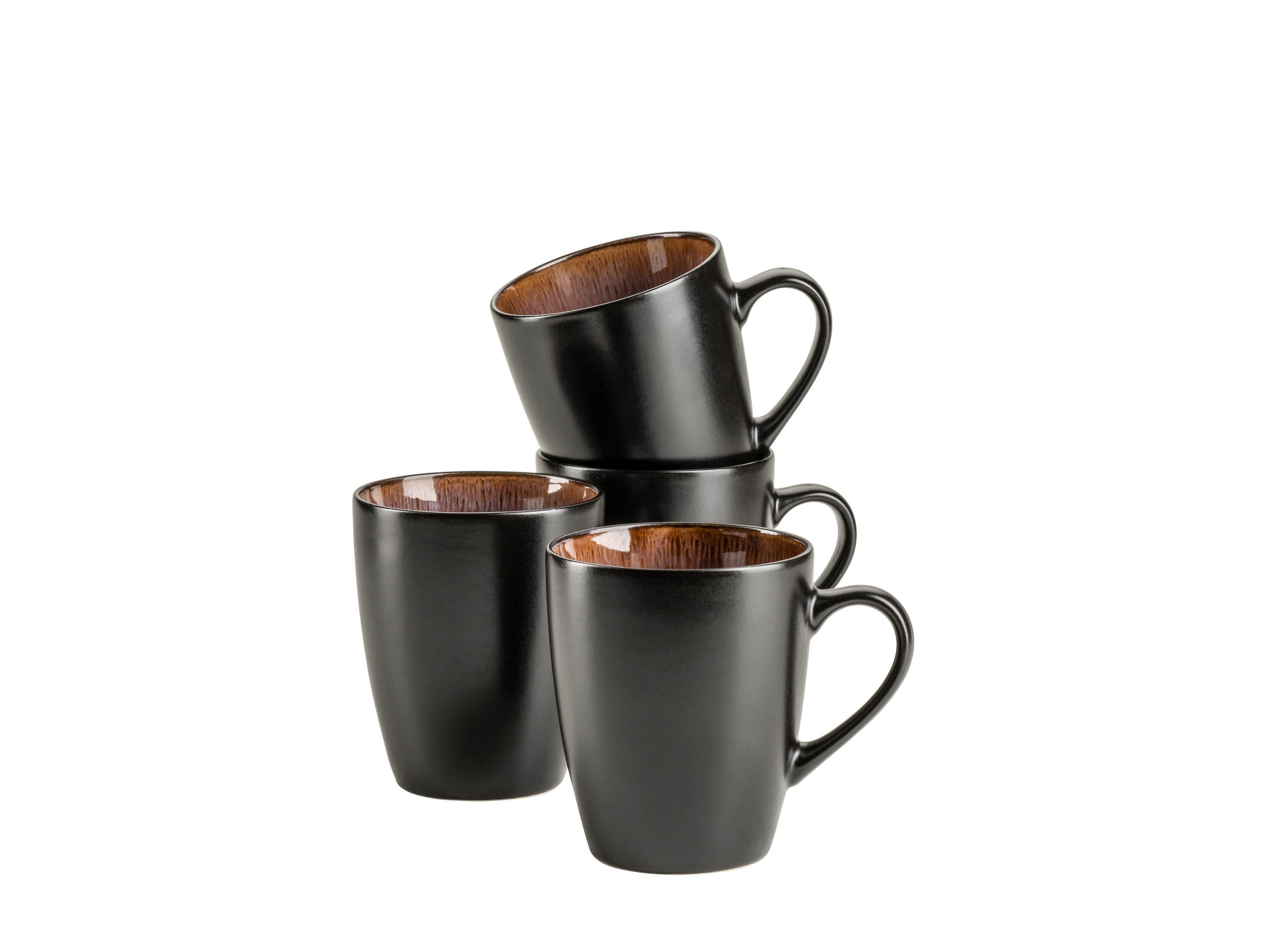 Kaffeebecher-Set, Steinzeug Teona