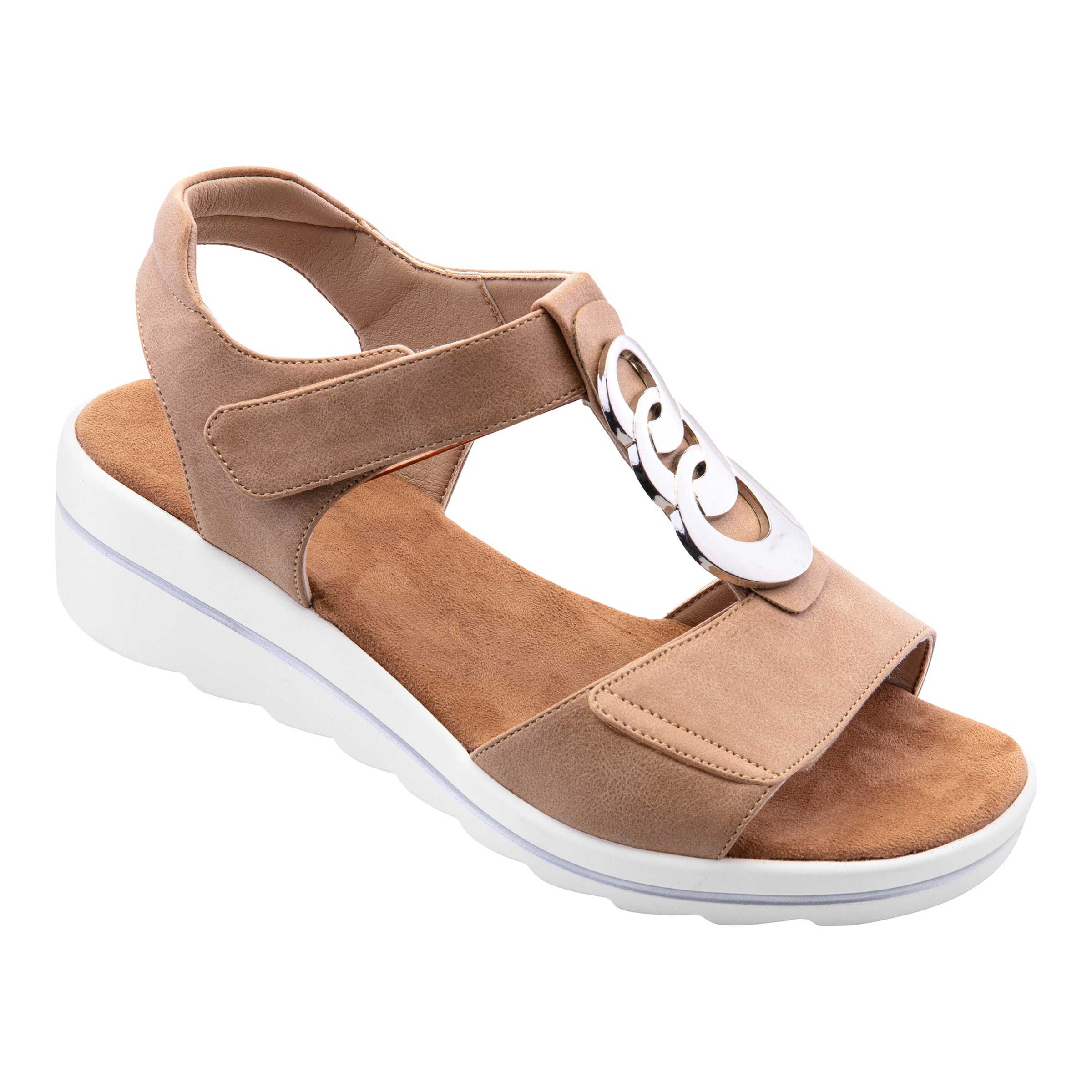 Klett-Sandale "Elegant" braun 40 Damen