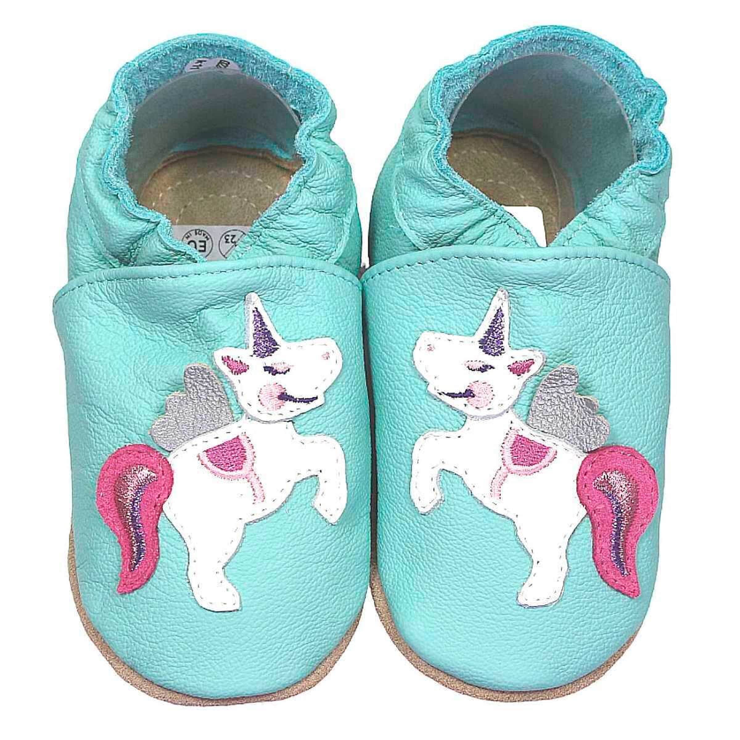 Hobea-Germany Kitaschuhe Einhorn mint