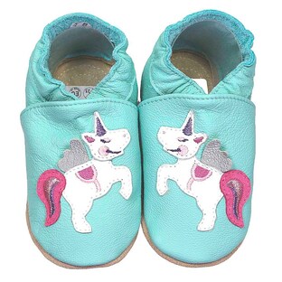 Kitaschuhe Einhorn mint