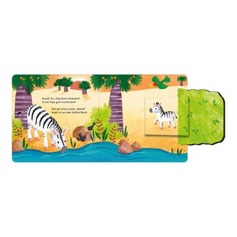 Pappbilderbücher Klapp auf! Wo verstecken sich die wilden Tiere?