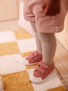 Baby Klett-Sneakers aus Cord