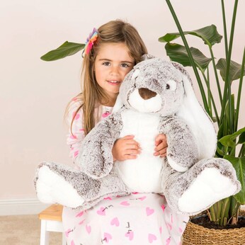 Kuscheltier Schlenkerhase 45cm