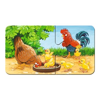 my first puzzles - Tierfamilien auf dem Bauernhof