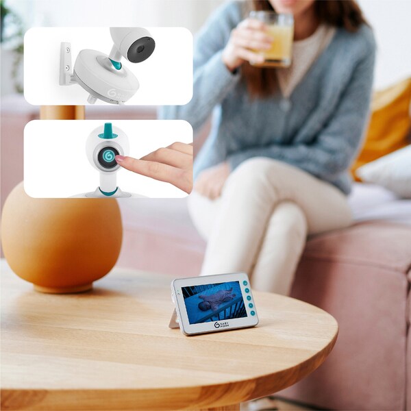 Babymoov - Babyphone numérique avec caméra YOO-Moov 360°