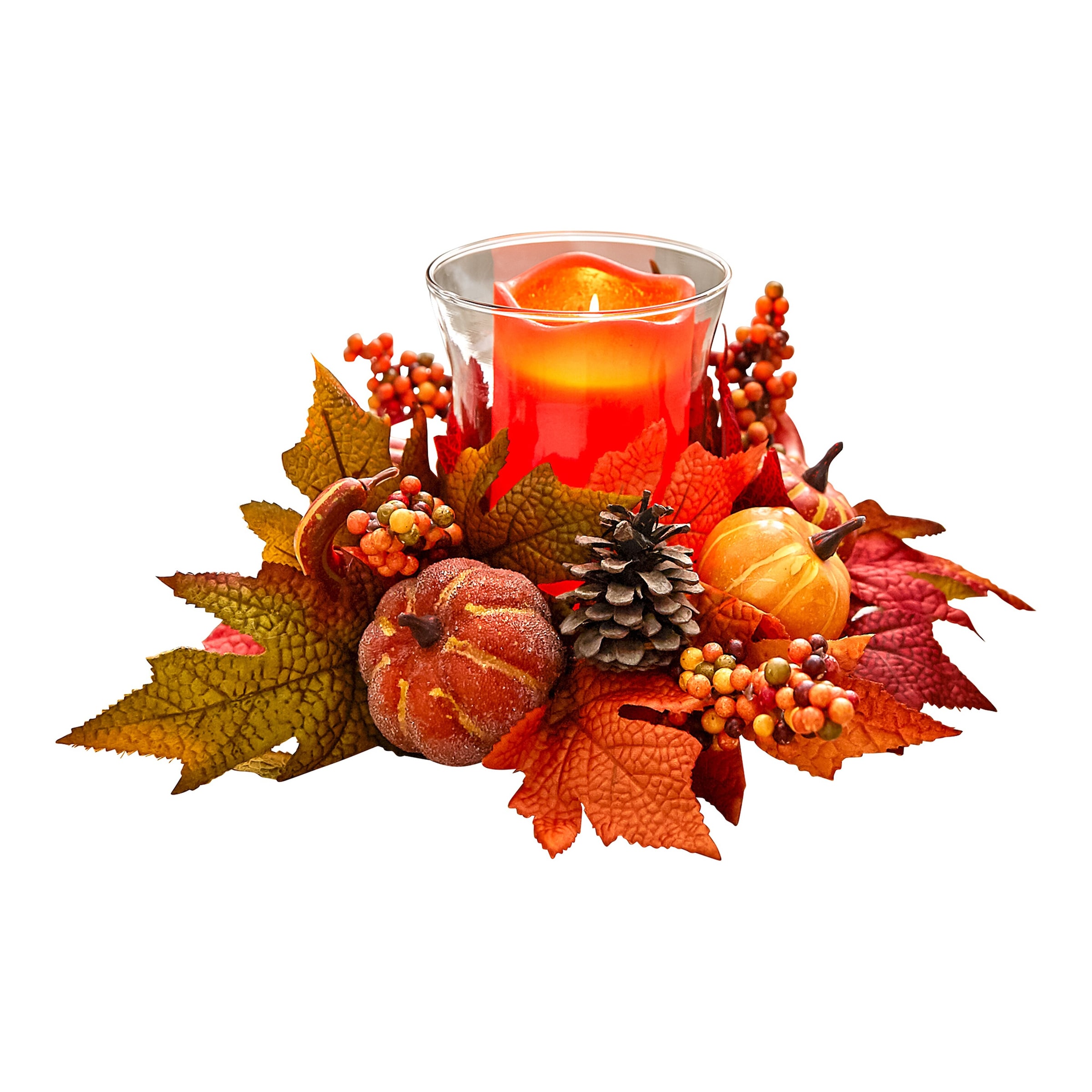 Windlicht „goldener Herbst“