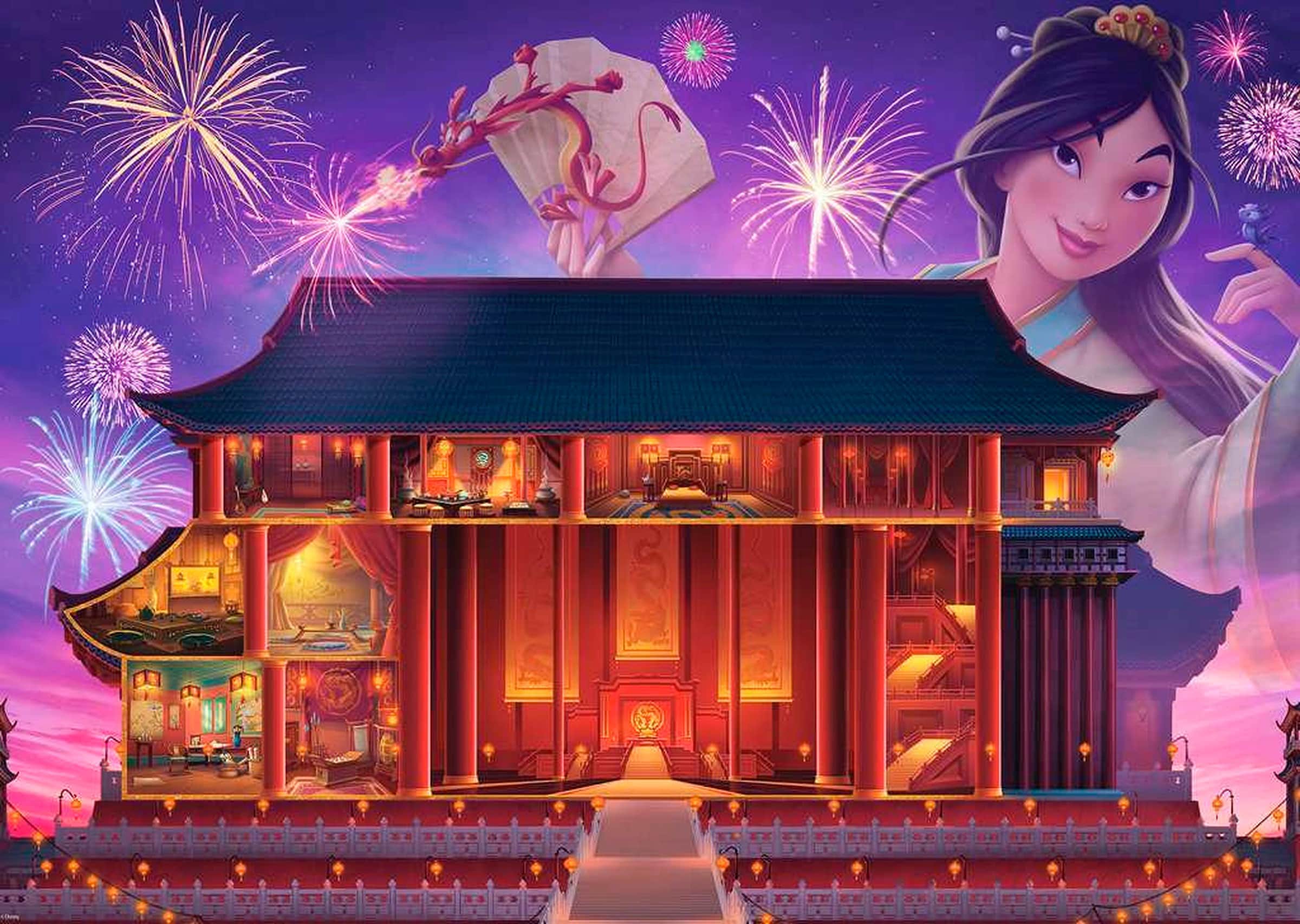 Ravensburger Disney Castles: Mulan