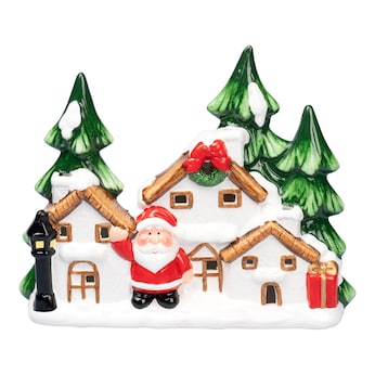 Figurine en céramique à LED «Village d’hiver»