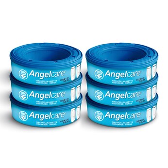 Le lot de 6 cassettes-recharges pour les sceaux à couches Comfort, Comfort Plus et Deluxe 