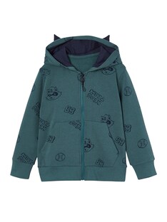 Jungen Kapuzensweatjacke mit Ohren und Recycling-Polyester