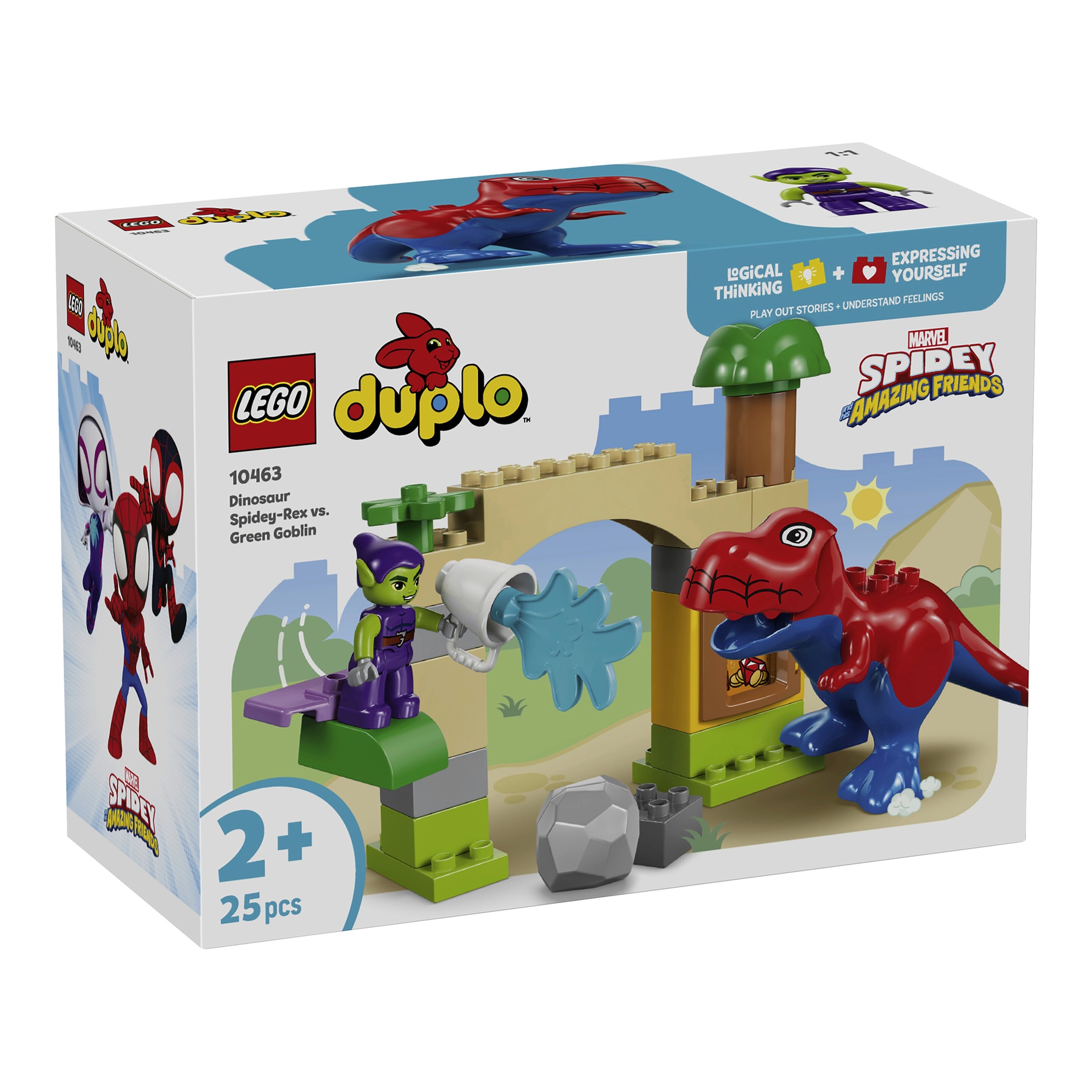Lego® Duplo® 10463 Spidey-Rex vs. Green Goblin