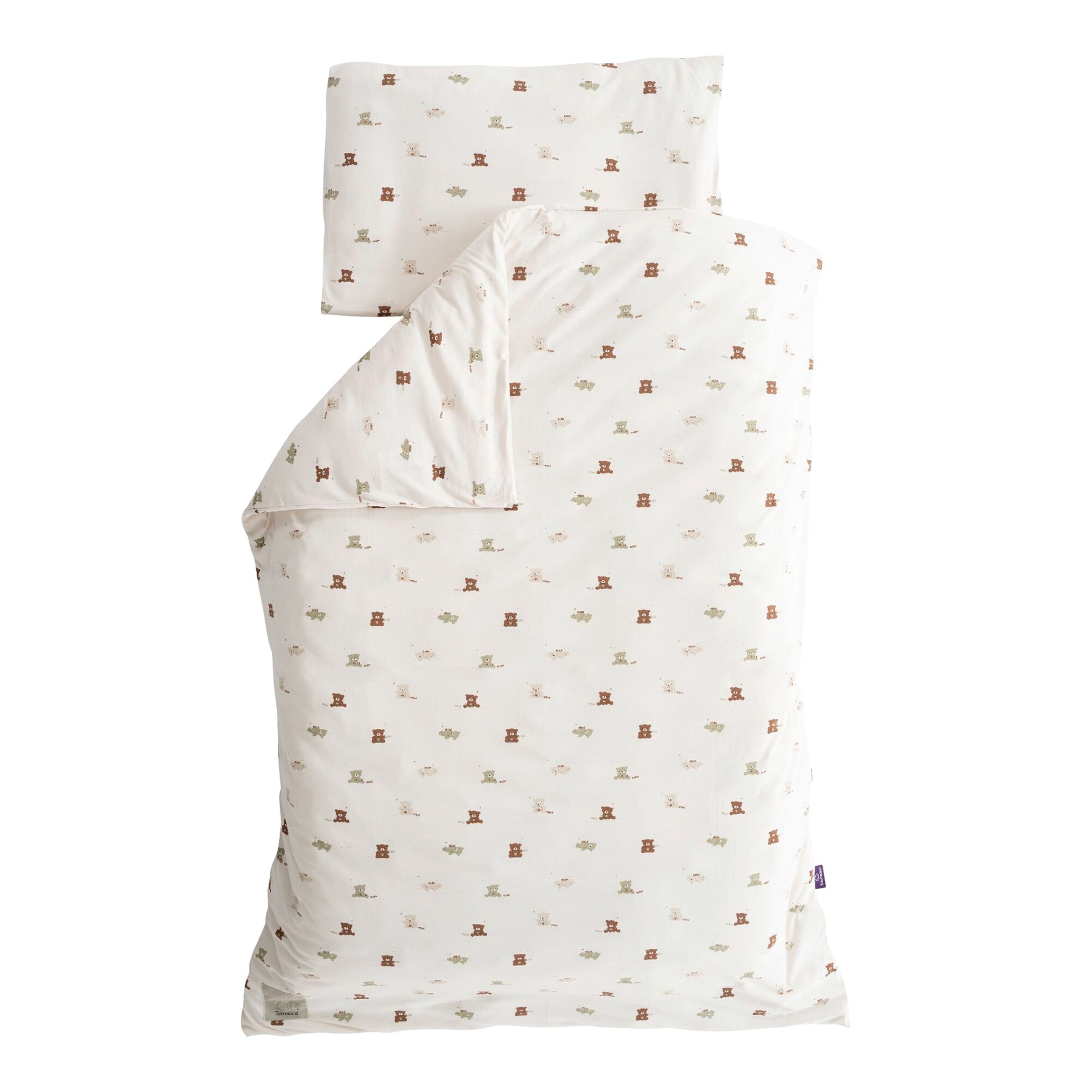 Träumeland Unisex Bettwäsche 40X60 / 100X135 Cm Gruen Baby Größe 135 X 100 Mm
