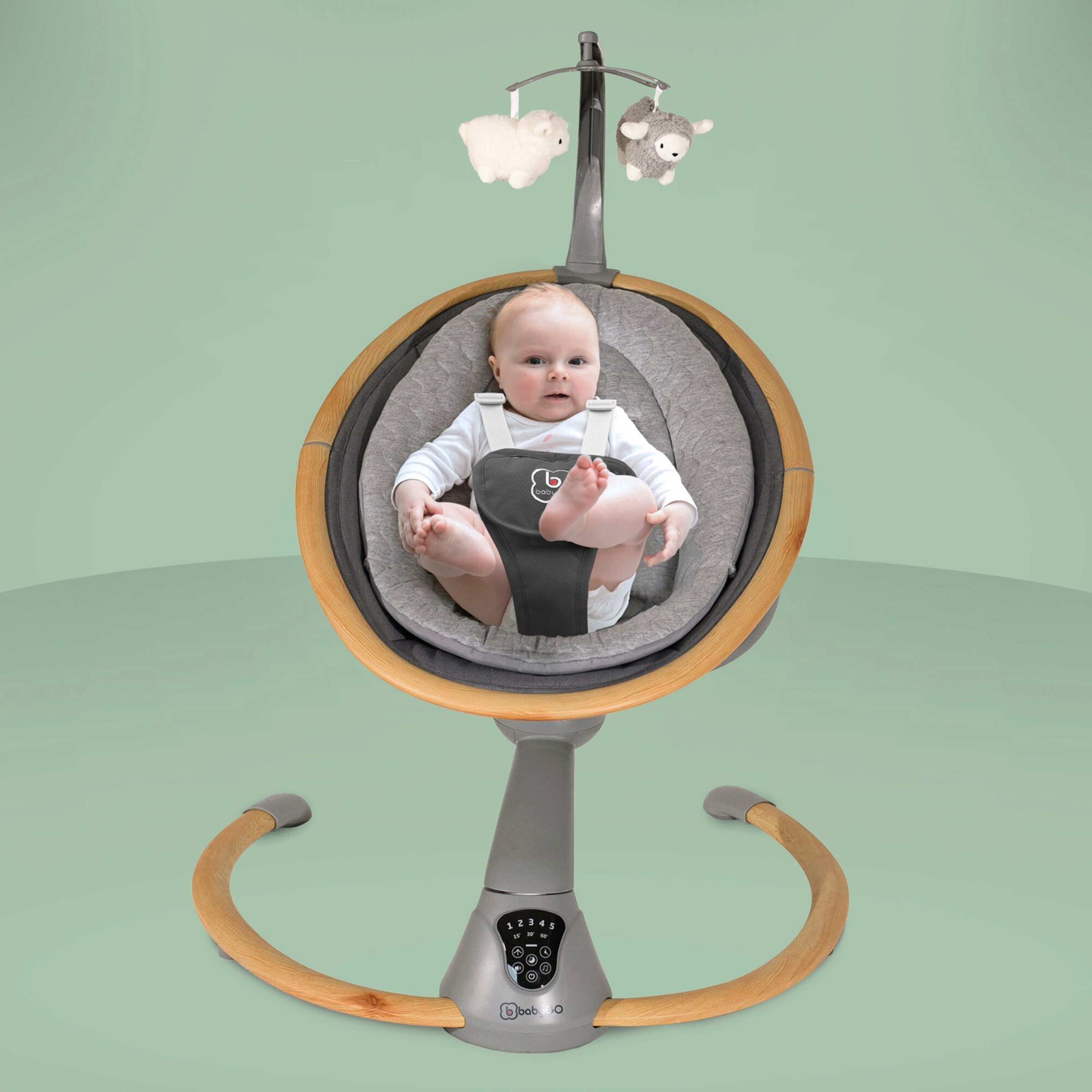 Babyschaukel Homey Wood