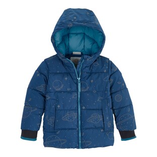 Steppjacke mit Kapuze Weltall