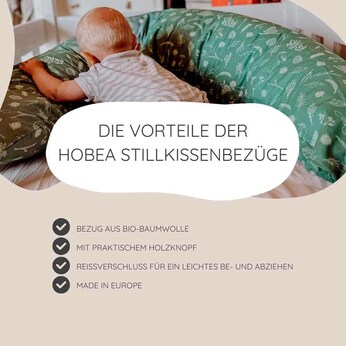 Bezug für Stillkissen in verschiedenen Farben