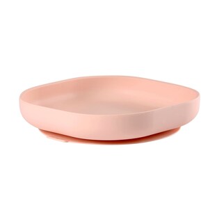 Assiette en silicone avec ventouse