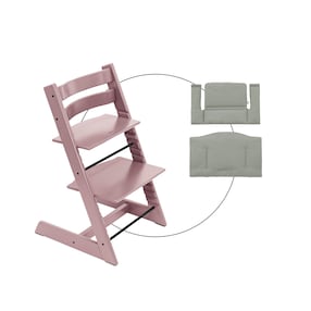 Bundle Treppenhochstuhl inkl. Sitzkissen Classic  Glacier Green