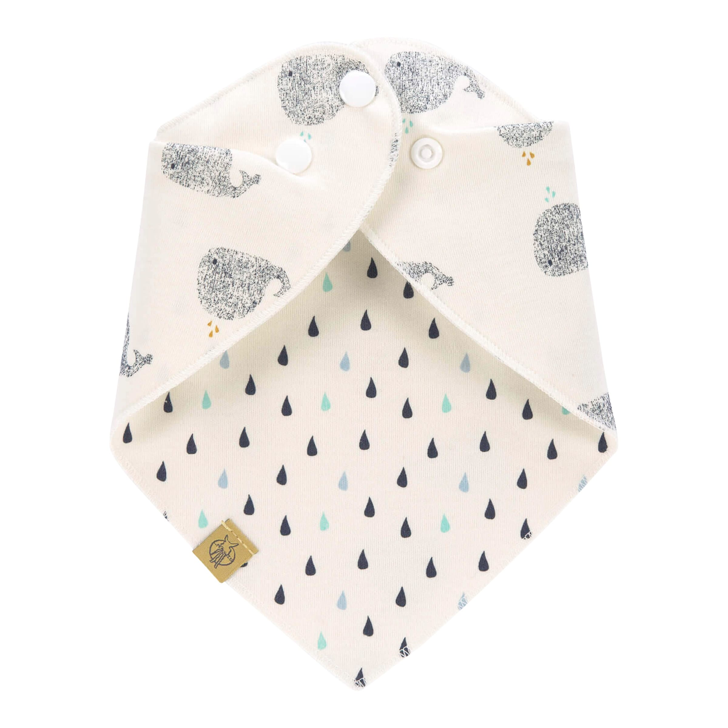 Dreieckstuch Wal Tropfen