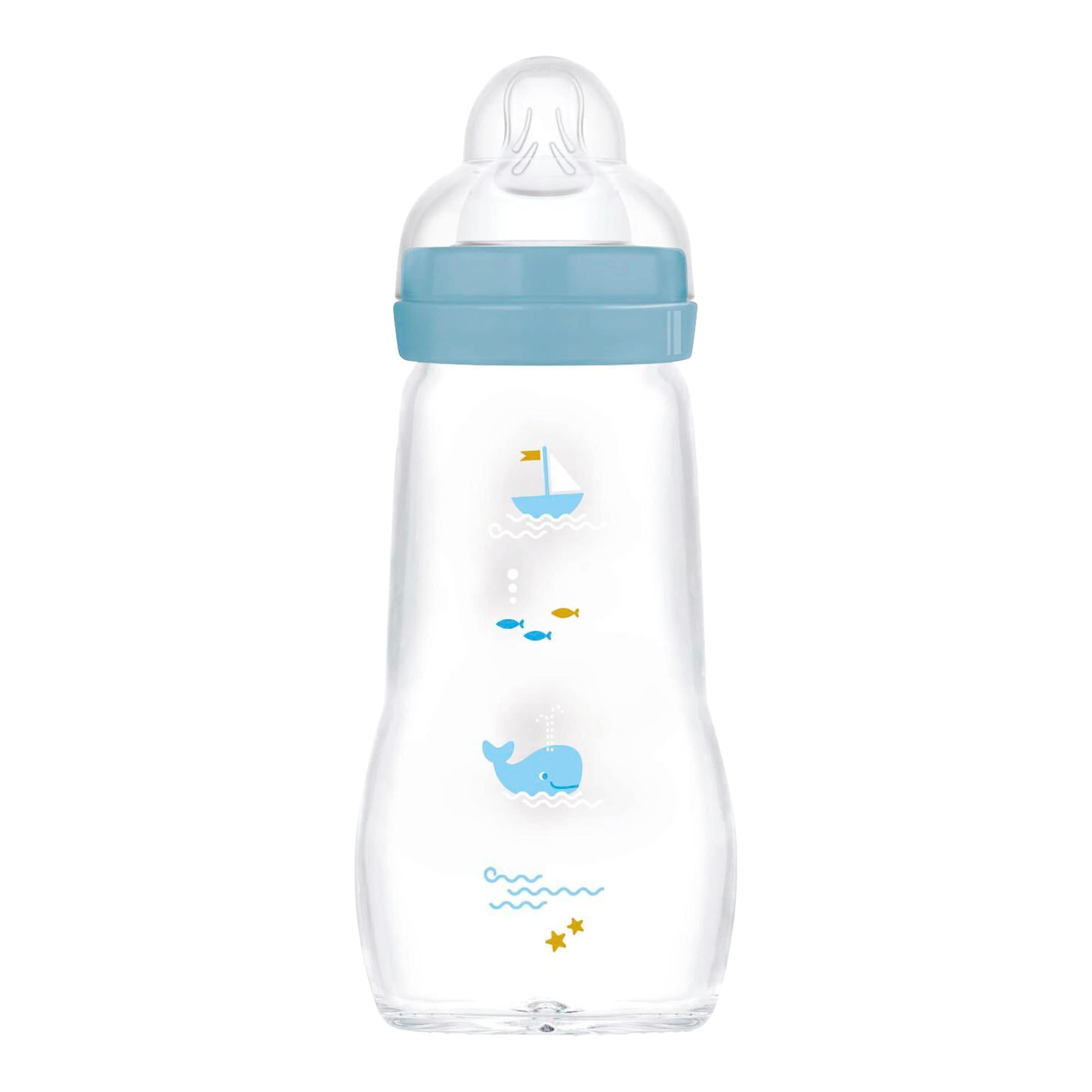 Mam Babyflasche Feel Good matt, Glas, 260 ml, ab 0M