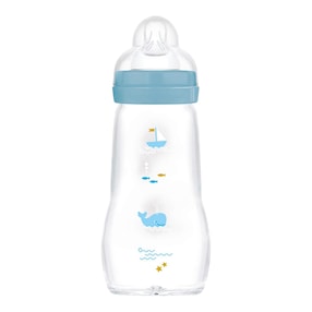 Babyflasche Feel Good matt, Glas, 260 ml, ab 0M