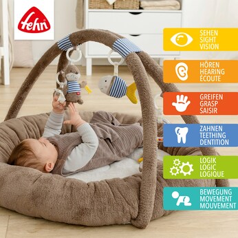 Spielbogen mit 3-D-Activity-Nest Otter Theo