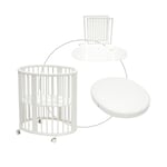 Produit Babybett Sleepi Mini. Inkl. Umbausatz zum Kinderbett und Matratze