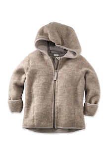 Wollfleece Jacke Regular aus reiner Bio-Merinowolle